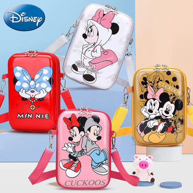 Disney 2023 New Stitch Fashion Kids Backpack Mickey Minnie S