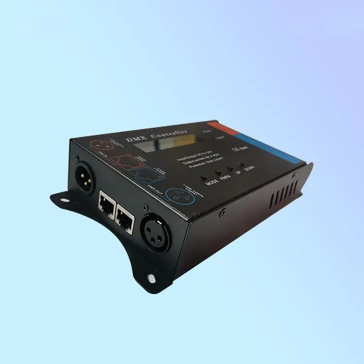DMX512 декодер DC12-24V Rj45 XLR коннектор RGB RGBW каналы Декодер контроллер для светодиодной