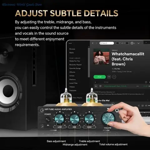 Doublepow A3PD VE200 Ламповый предусилитель