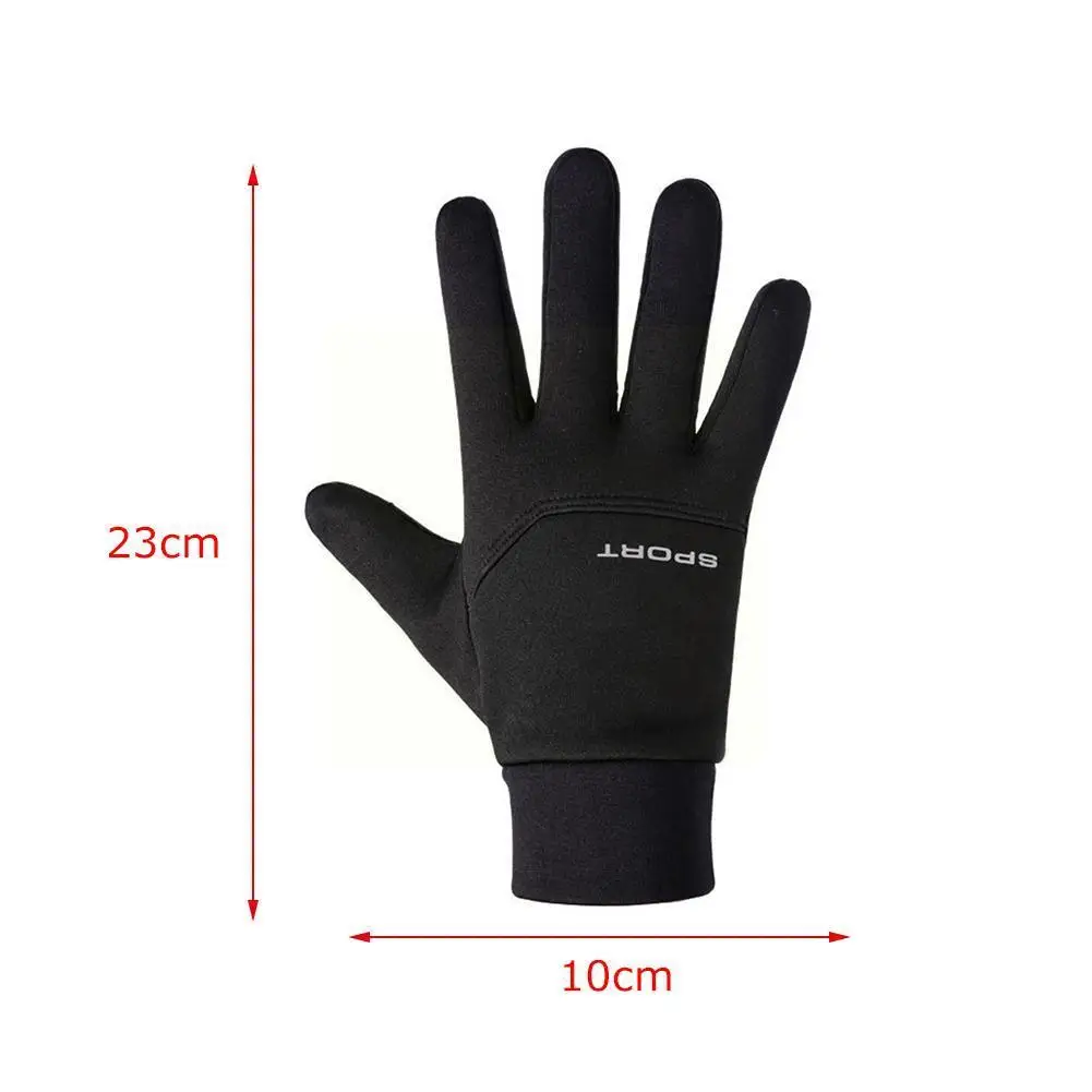 Football Gloves Waterproof Thermal Grip Outfield Cycling Player Bicycle Field Bike Sports Sports Outdoor guantes moto images - 6