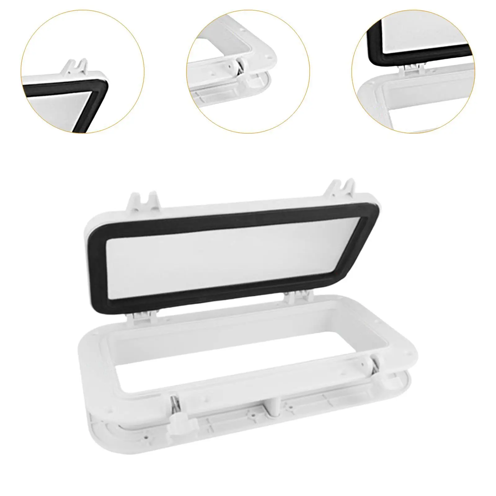 Прямоугольное Открытие для яхты подвесное окно лодки заменяет компонентное