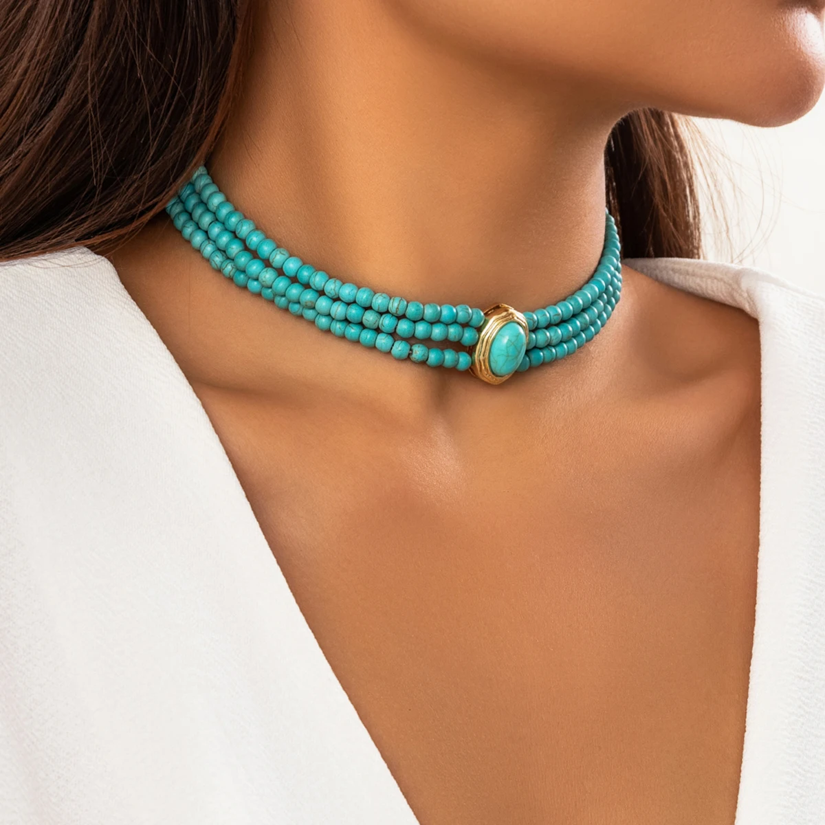 Ожерелье из искусственной жемчуга PuRui