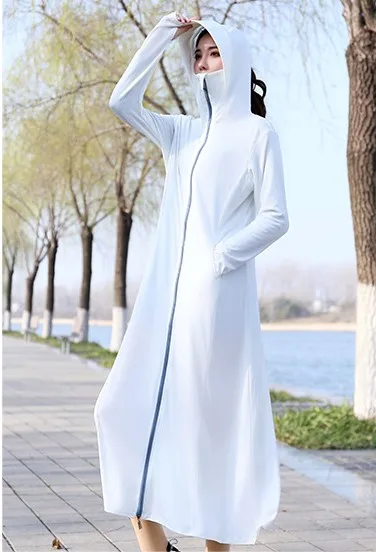 

Изысканное пальто с капюшоном для мотоцикла велосипеда Солнцезащитная Одежда дышащая Солнцезащитная УФ-Защита пальто с длинными рукавами ...