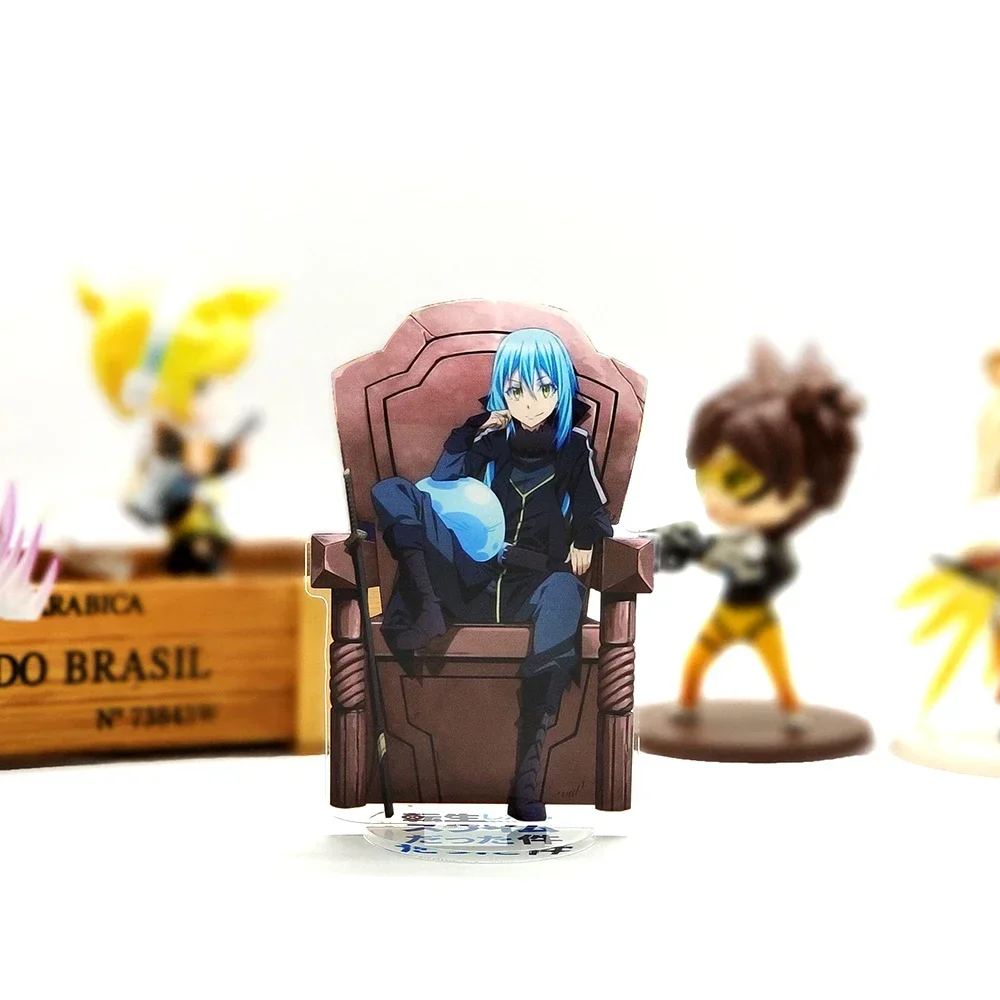 Rimuru Tempest аниме акриловые фигурки стойки украшение стола торт топпер