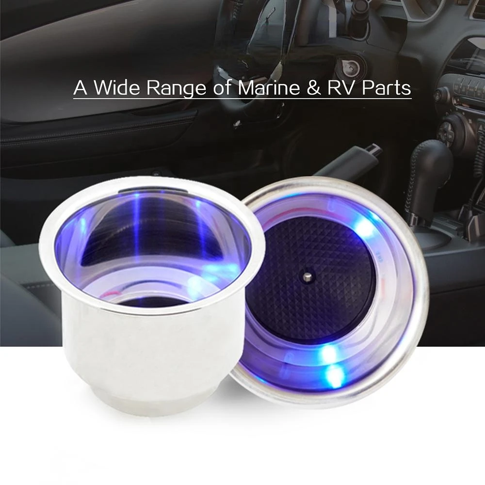 

Подлинная морская яхта, автомобильный Противоскользящий Водонепроницаемый светодиодный подстаканник для лодки