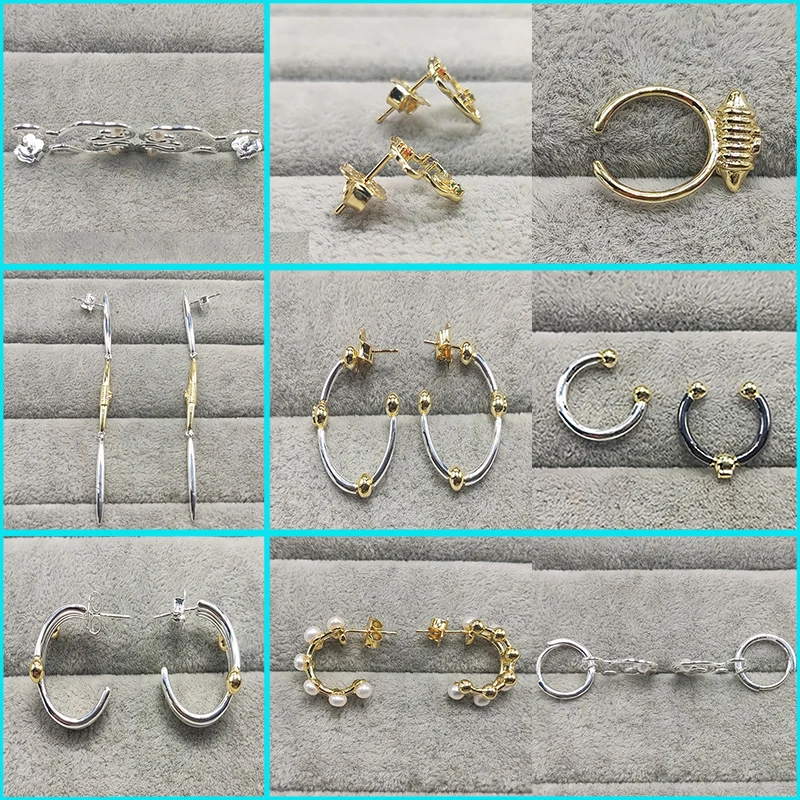 

Touses-pendientes de plata de ley con perlas para mujer, aretes, Piercing, plata esterlina 925, envío gratis, 2021