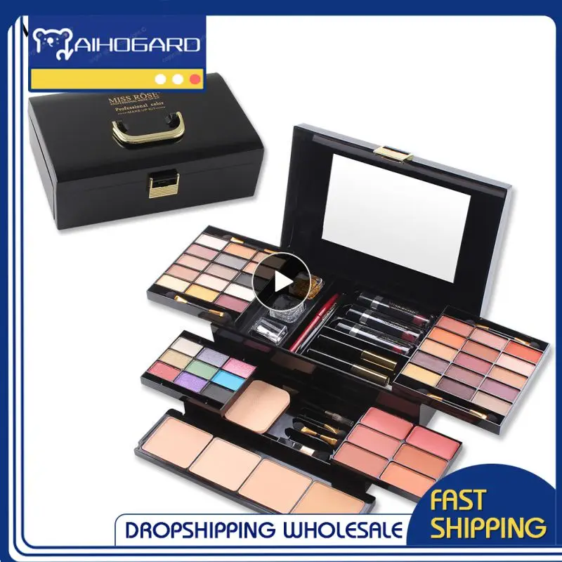 

MISS ROSE39 color matte eyeshadow box cosmetic case multi-function trimming palette makeup palette TSLM