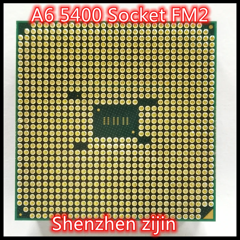 Двухъядерный процессор A6 5400 A6 5400B 540B 3,6 ГГц AD540BOKA23HJ / AD540KOKA23HJ разъем FM2