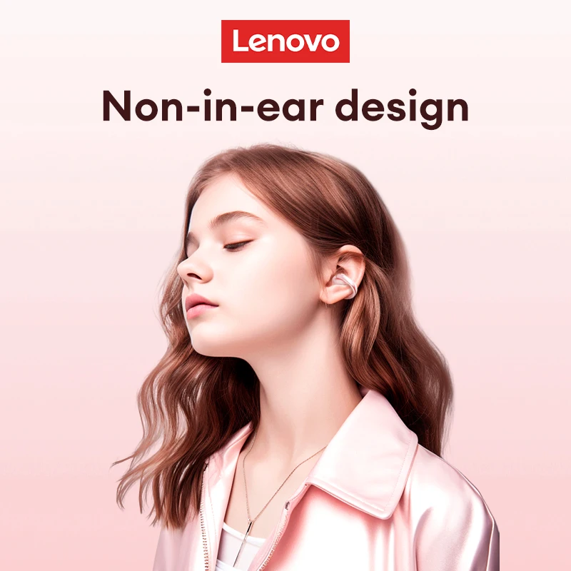 Оригинальные беспроводные Bluetooth 5 4 наушники Lenovo LP38 TWS зажим для ушей умные с