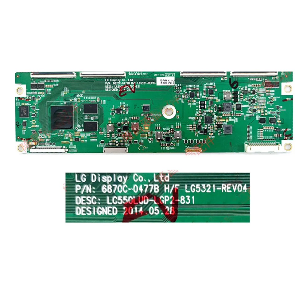 

original 100% test for LG 0LED 55EC9300 LC550LUD-LGP2-X31 6870C-0477C H/F logic board