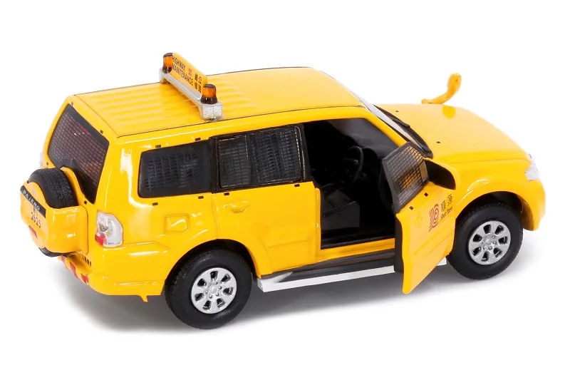 Фото Крошечный 1:64 Pajero 2015 SUV Shun Yuen литая модель автомобиля №3