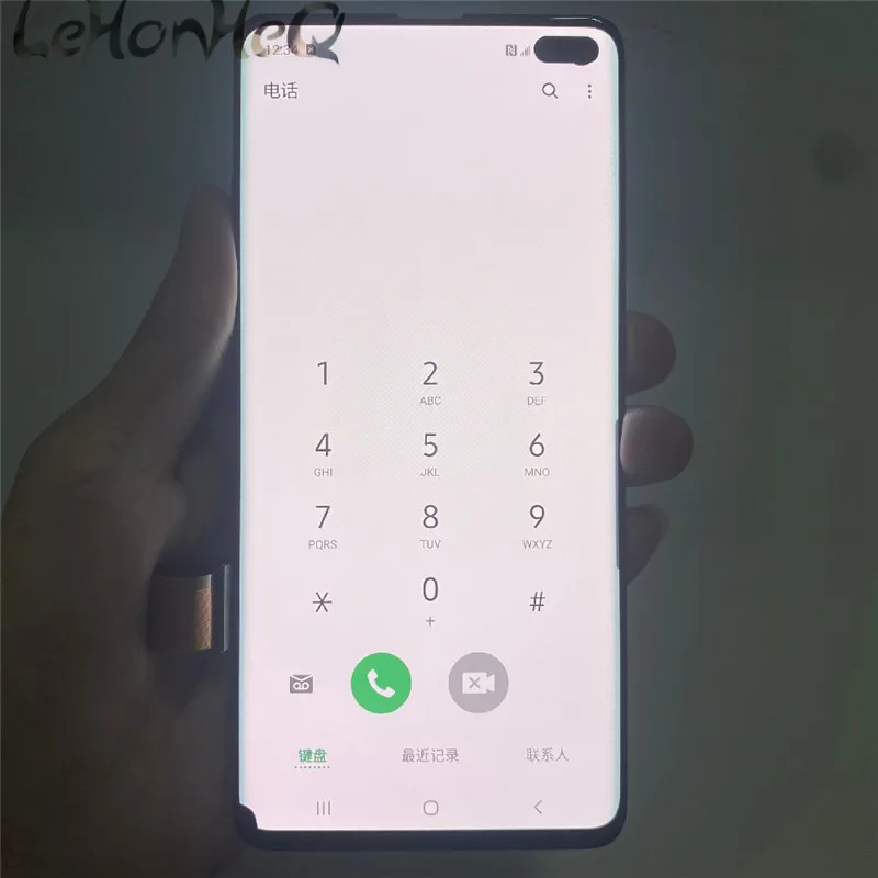 ЖК-дисплей с дефектом для Samsung S10 Plus ЖК-экран G975 G975F в сборе samsung s10plus сменный экран
