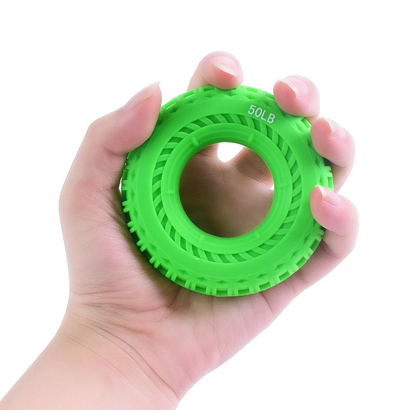 

30-80LB Silicone Portable Hand Grip Gripping Ring Carpal Expander Finger Trainer Grip Strength Rehabilitation Pow Stress Ring