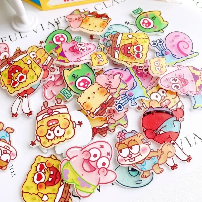 Детали MINISO для аниме 4 см пряжка ключей акриловые аксессуары HelloKitty лист сделай