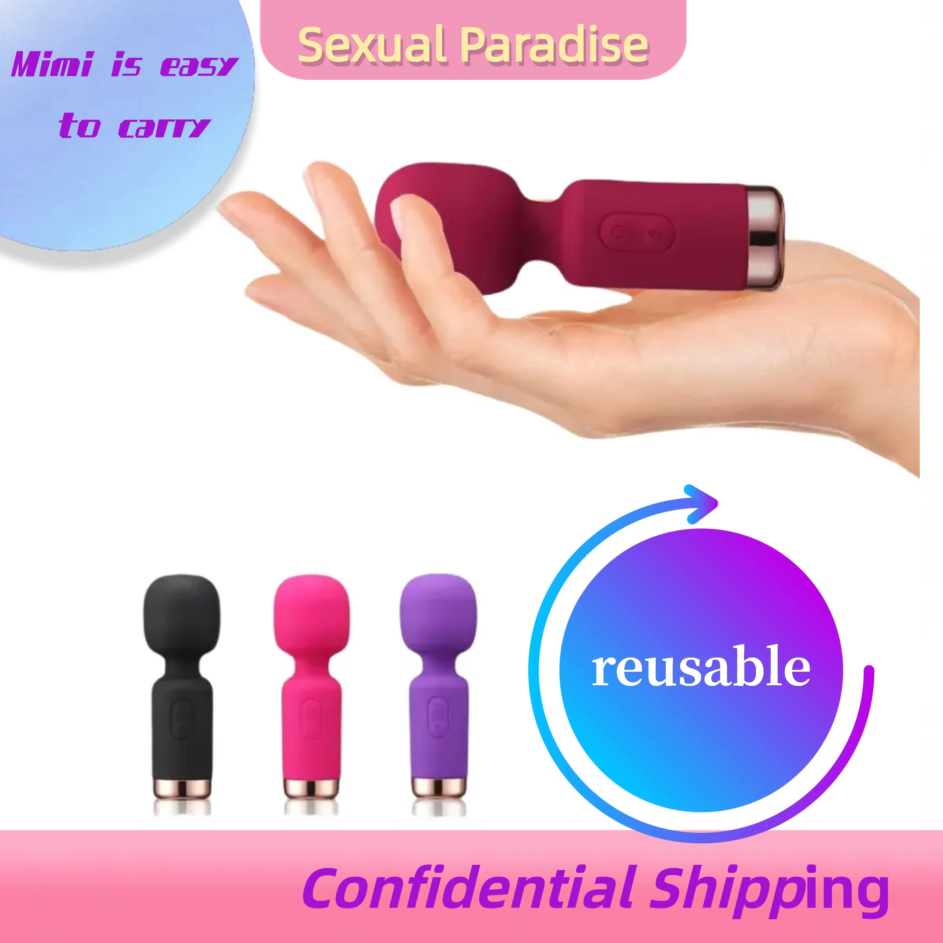 

Мини-вибратор и женская Стимуляция клитора, секс-игрушка для женщин, точка G, оргазм, AV-палочка, секс-игрушка для взрослых, силиконовый мастурбатор 18