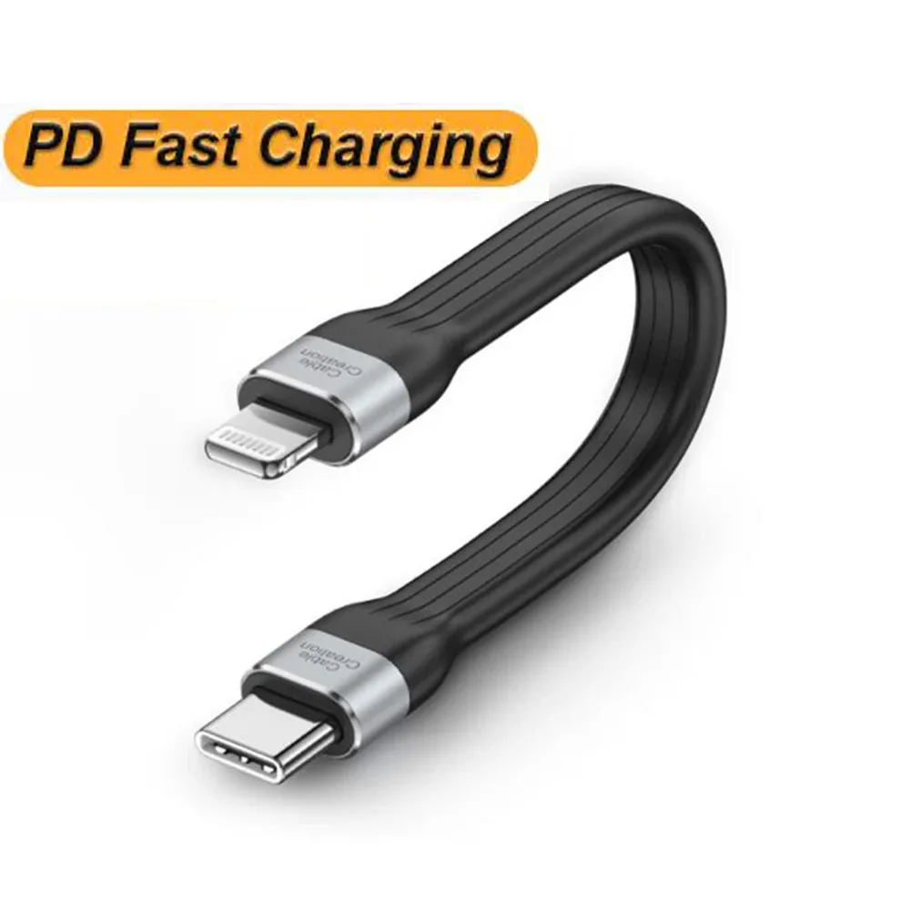 

Кабель с разъемом USB Type-C и Lightning для быстрой зарядки iPhone 11/12/13 Pro Max/XR/iPad pro