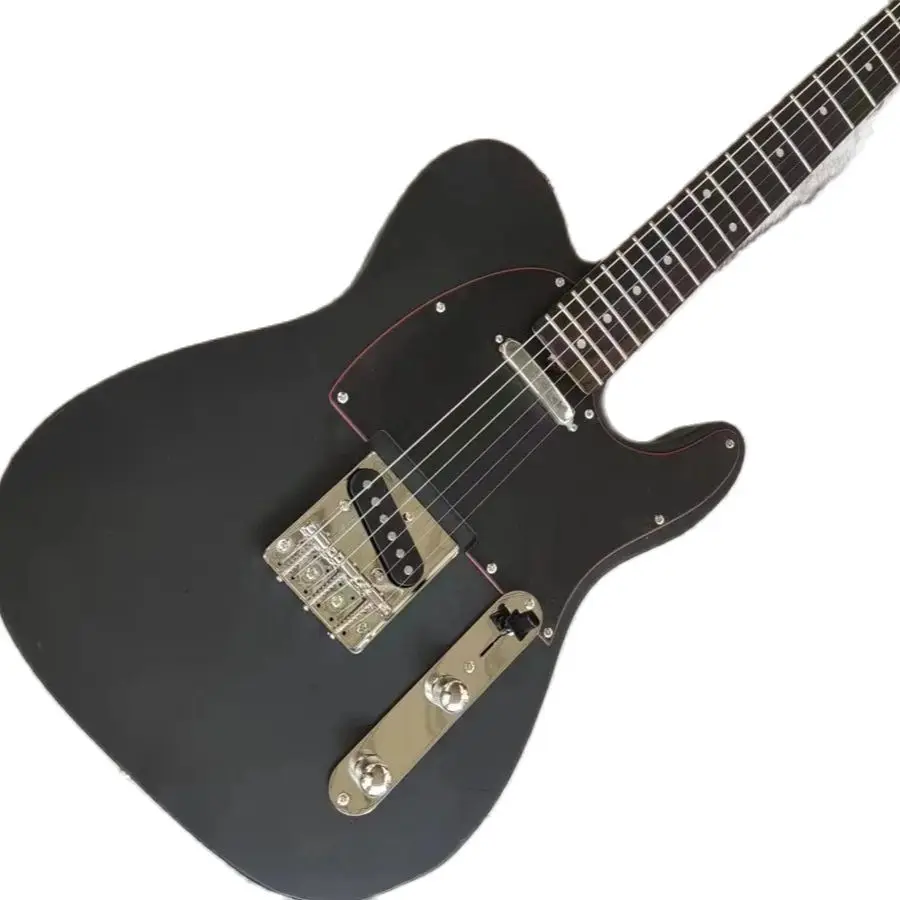 

Tailai electric guitar, rose wood fingerboard, black accessories and pickup, black matte, quick packaging