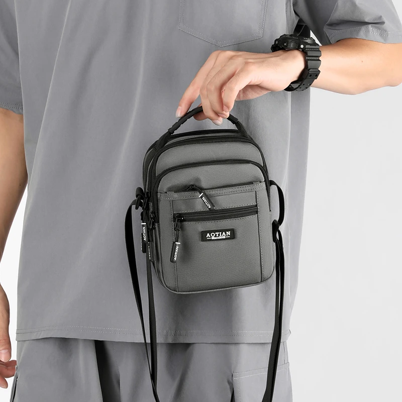 Мужские сумки на плечо сумка-мессенджер для мужчин через новая маленькая Мужская