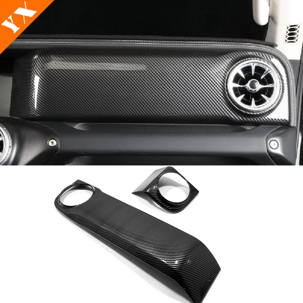 Аксессуары для GWM Tank 300 Tank 300 2025 Carbon Look, внутренняя отделка автомобиля, подлокотник двери, подъемник окна, центральная консоль, переключение передач