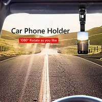 universal 1080 rotation car phone holder mount stand support gps accessories mobile car telefon cell f0x9