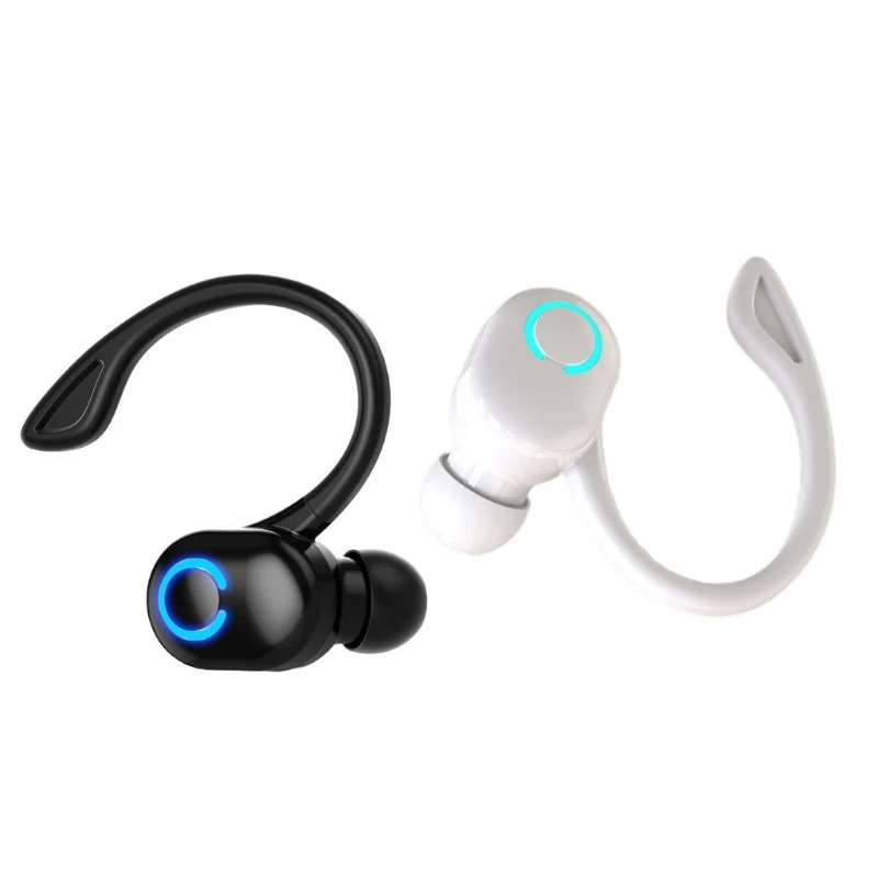 

Bluetooth-compatible Earphone Wireless Headphones Sport Headset Stereo Earhooks With Microphone Business Headset Dropship