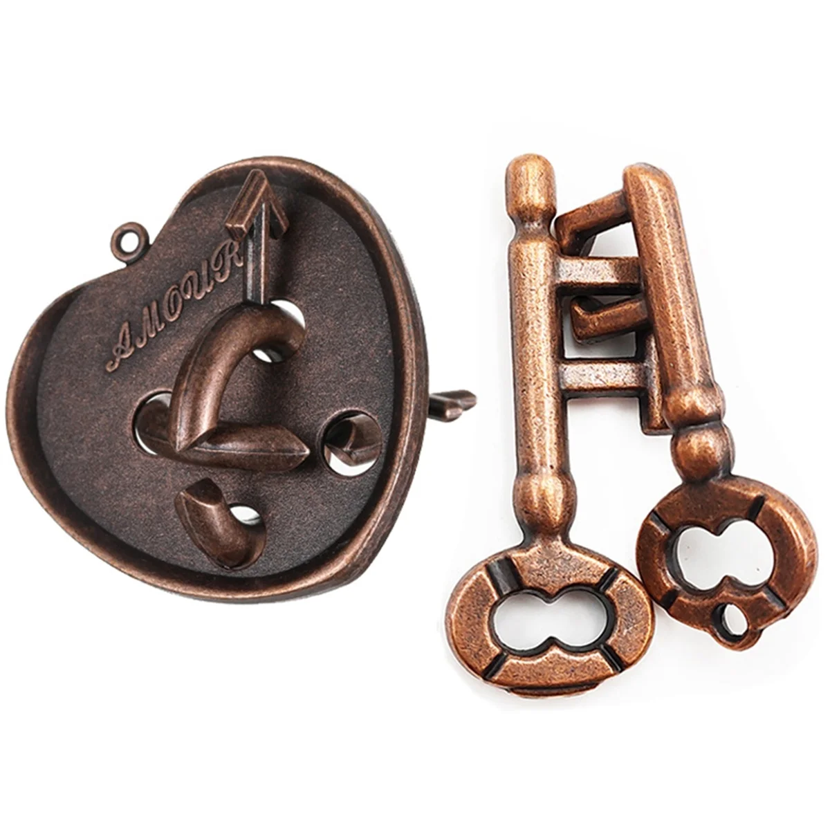 Классический интеллектуальный замок игрушка тестер мозга развитие сплава