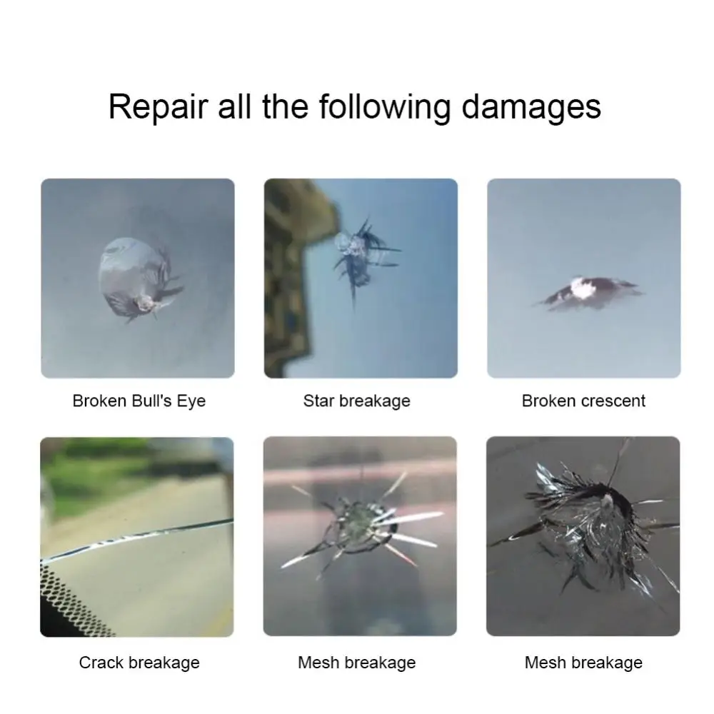 Специальный ремонт лобового стекла жидкость для ремонта трещин Ремонтный агент