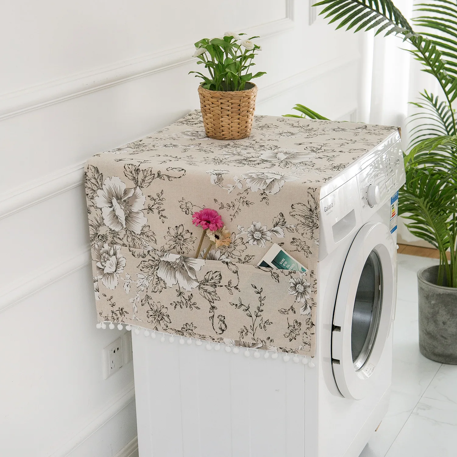 

Пылезащитные чехлы Чехлы для стиральных машин Защита от пыли для холодильника с карманом Многоцелевые бытовые пылезащитные чехлы для чистки и хранения