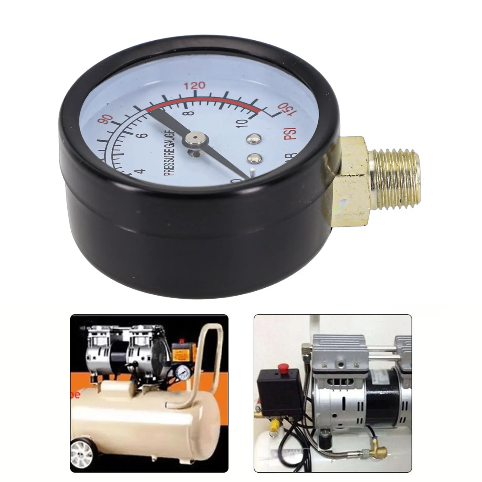 1 шт. манометр для воздушного компрессора Y60 0-1 6 МПа 0-230PSI фильтр воды