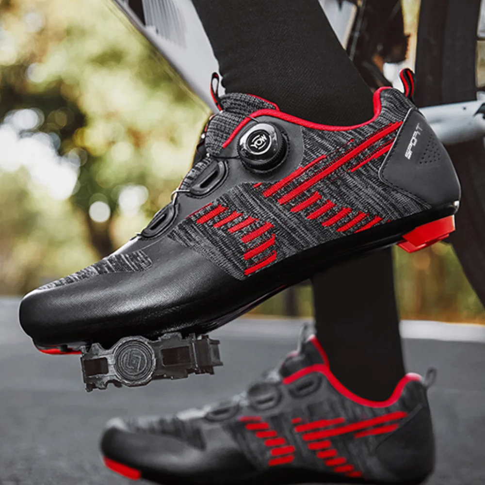2024 Мужская Велосипедная Обувь Без Шнуровки Ботинки Для Шоссейного Велосипеда