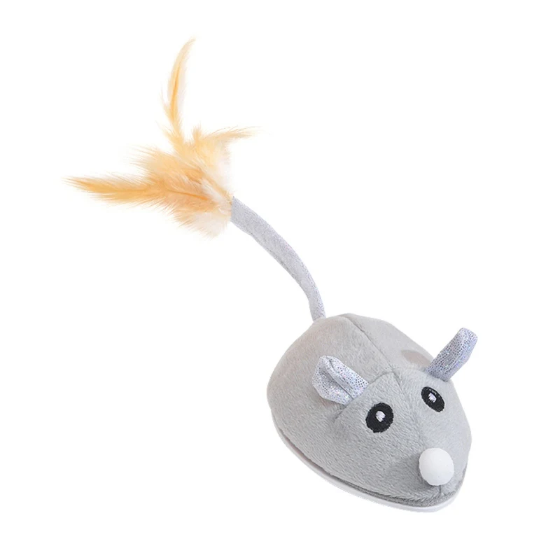 

Automatic Cat Toys Interactive Electric Usb Rechargeable Self Rotating Indoor Teaser Selfplay Exercise Toys for Kitten Free Ship