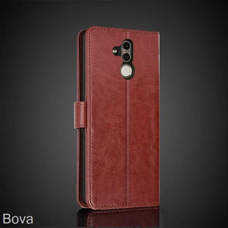 Фото Кожаный чехол-книжка с отделением для карт для Huawei Mate 20 Lite, из искусственной кожи №3