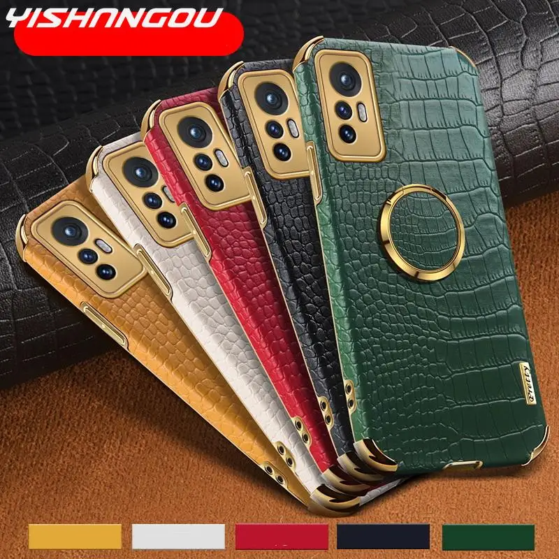 

Ring Stand Cover for Xiaomi 12 12X 11 Lite 5G NE 11T 10T Pro Poco X3 F3 Redmi Note 11 10 9 8 Pro Car Magnetic Holder Soft Case