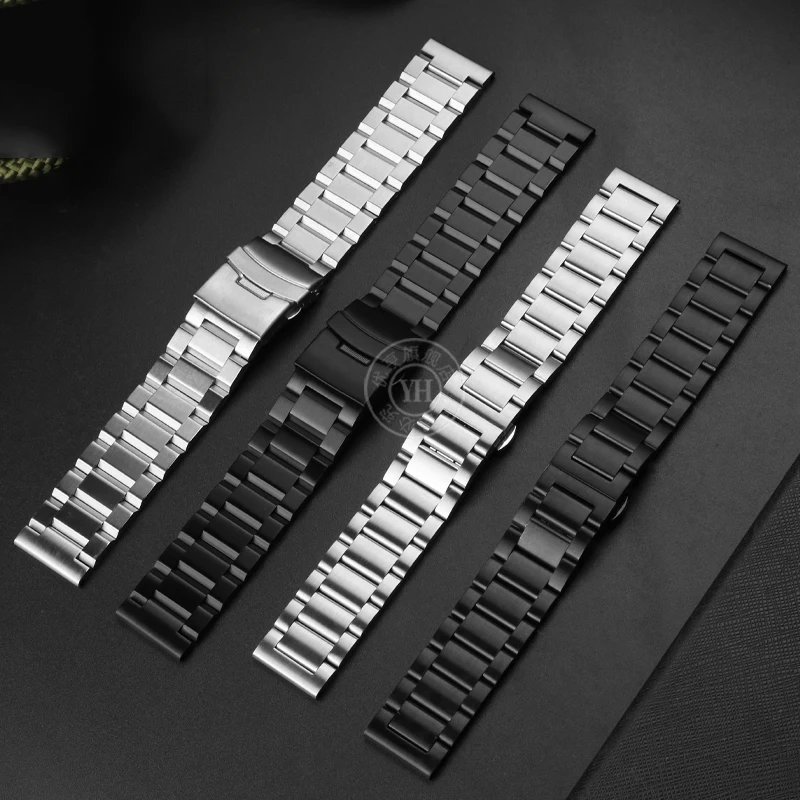 Stainless Steel Watchband for Casio EFB-509 EFS-S510 EFR526/303/304/530/552 Men's BEM-506/501 Bracelet Wristband 20 22mm