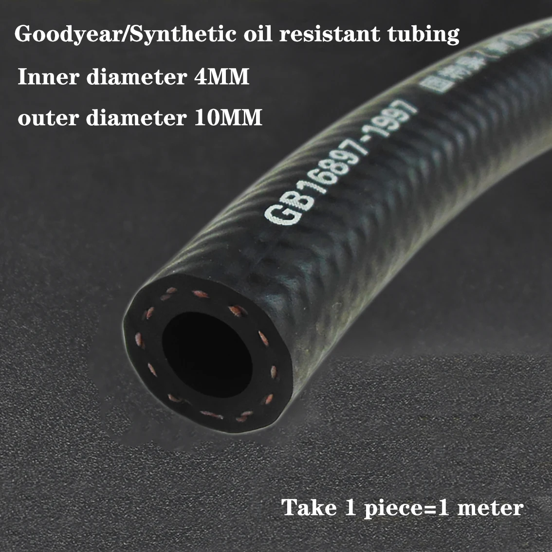 Дизельная труба Goodyear для автомобильного двигателя, топливная труба высокого давления, устойчивая к высоким температурам, брикет топлива 4, 5, 6, 8 мм-25 м