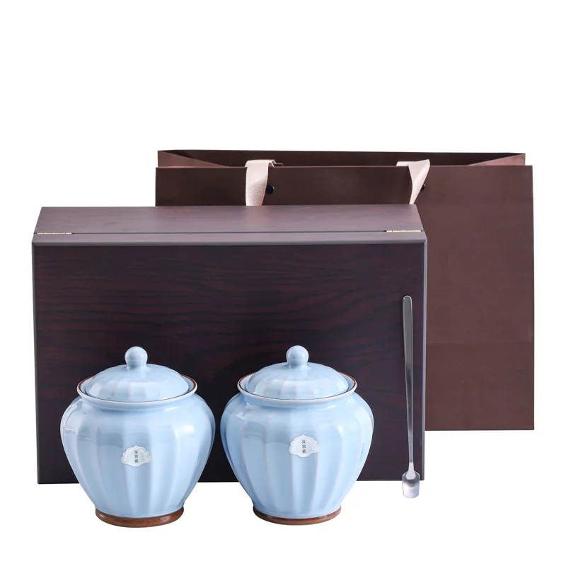 

Ящики для хранения чая, чайные банки с фотоемкостью, керамическая банка, коробка-органайзер, жестяная банка, аксессуары