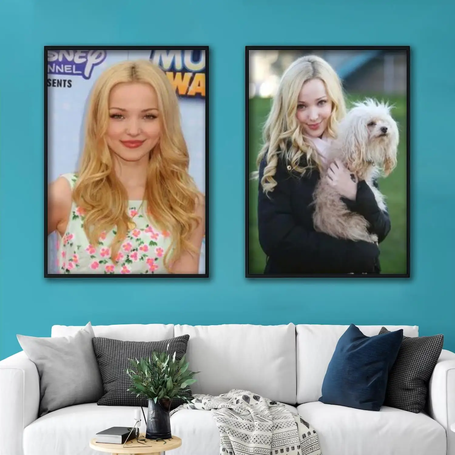 

Dove cameron Decorative Canvas Posters Room Bar Cafe Decor Gift Print Art Wall Paintings