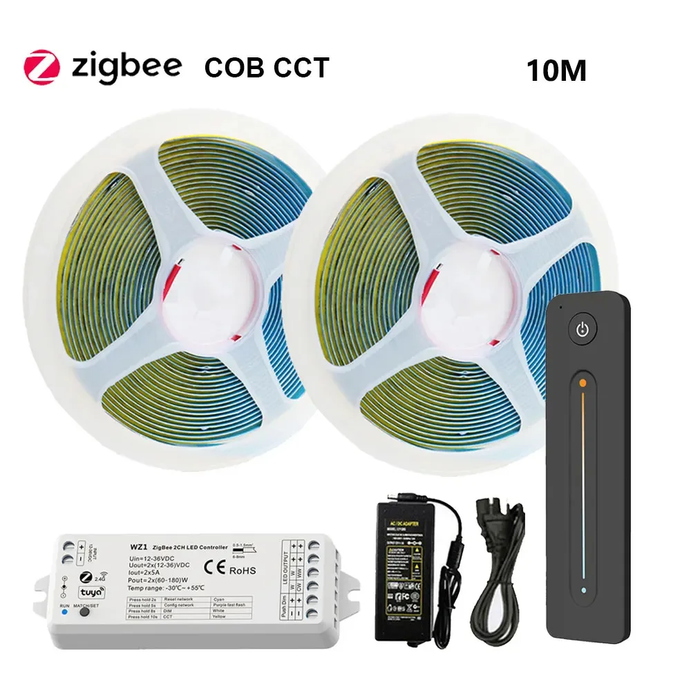 

Светодиодная лента CENFAYA Tuya Zigbee 3.0 WW/CW 10м/20м