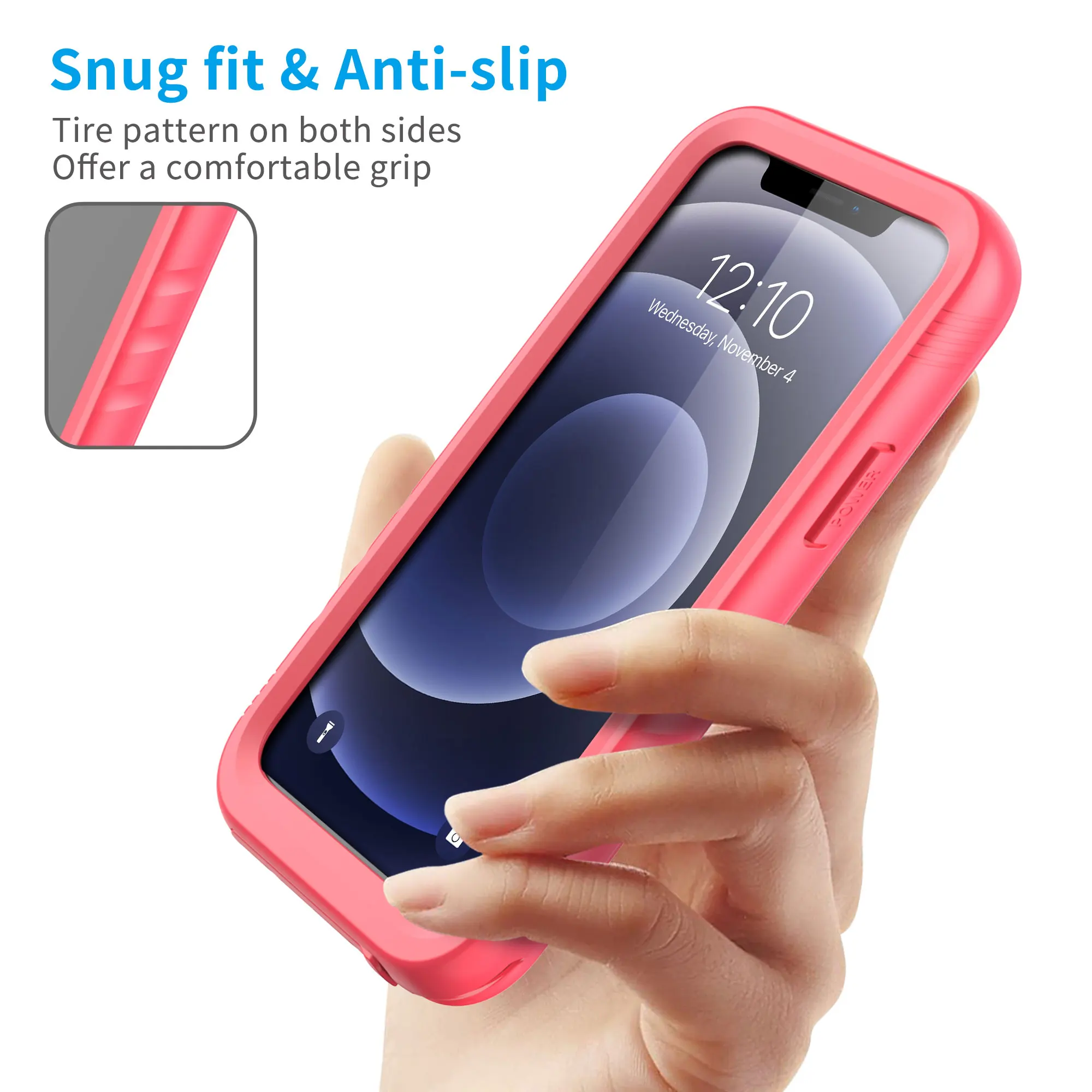 Чехол Cozycase IP68 ДЛЯ iPhone 13 12 11 Pro Max XS полностью герметичный водонепроницаемый чехол