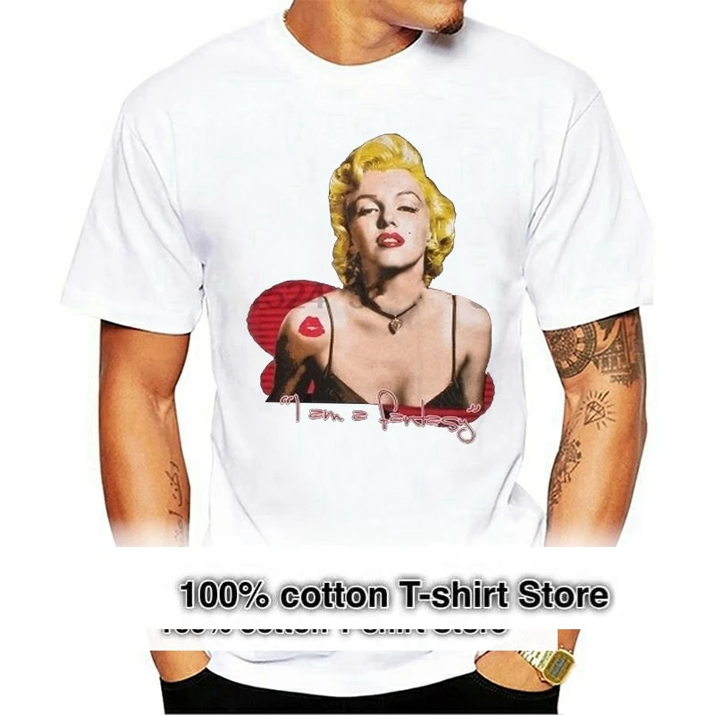 

MARILYN MONROE - T-Shirt - I AM A FANTASY -S XL XXL 2XL -NEW