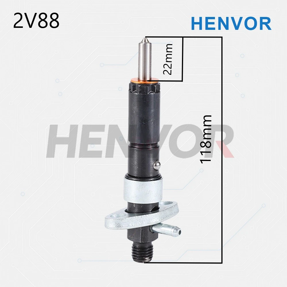Фото Форсунка для двухцилиндрового дизельного двигателя, генератора 2V80 EV80 2V88 2V92 295 290 292 №4