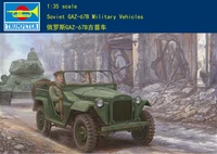 trumpeter 02346 135 scale soviet gaz 67b military vehicles static car kit model for collecting th06654 smt2