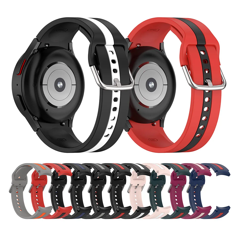 

Ремешок силиконовый для смарт-часов Galaxy Watch 5/5 Pro/4/4 Classic/3 41 мм