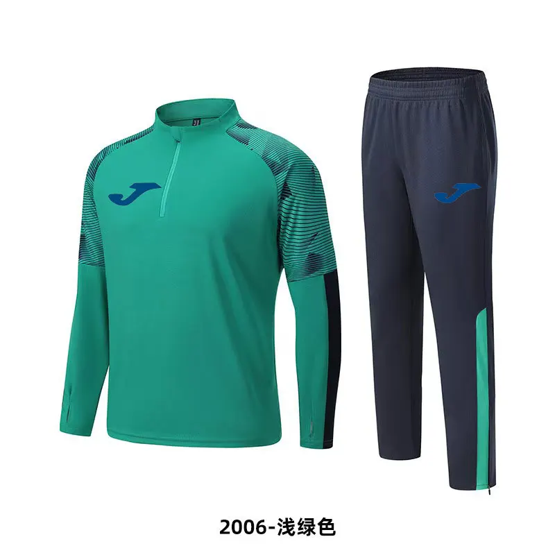 Фото Спортивная одежда Joma для мужчин и женщин, тренировочные костюмы с короткой молнией, куртки с длинными рукавами, костюмы для занятий фитнесом на открытом воздухе, модные и стильные. №2