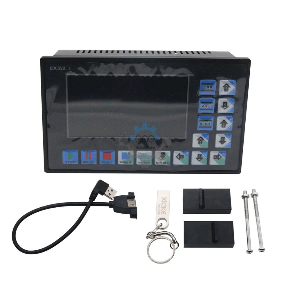 

DDCSV2.1 Offline 3Axis 4Axis USB CNC Controller For CNC Offline Router Engraving Milling Lathe Machine