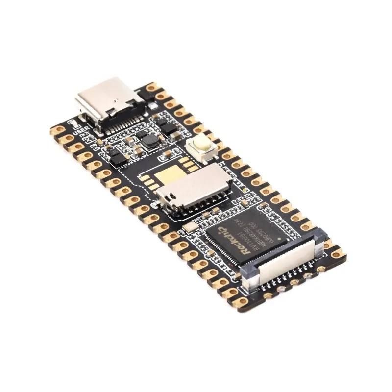 LuckFox Pico Plus RV1103 Linux Micro Dev Board интегрирует ARM Cortex-A7/RISC-V MCU/NPU/ISP опция контактного