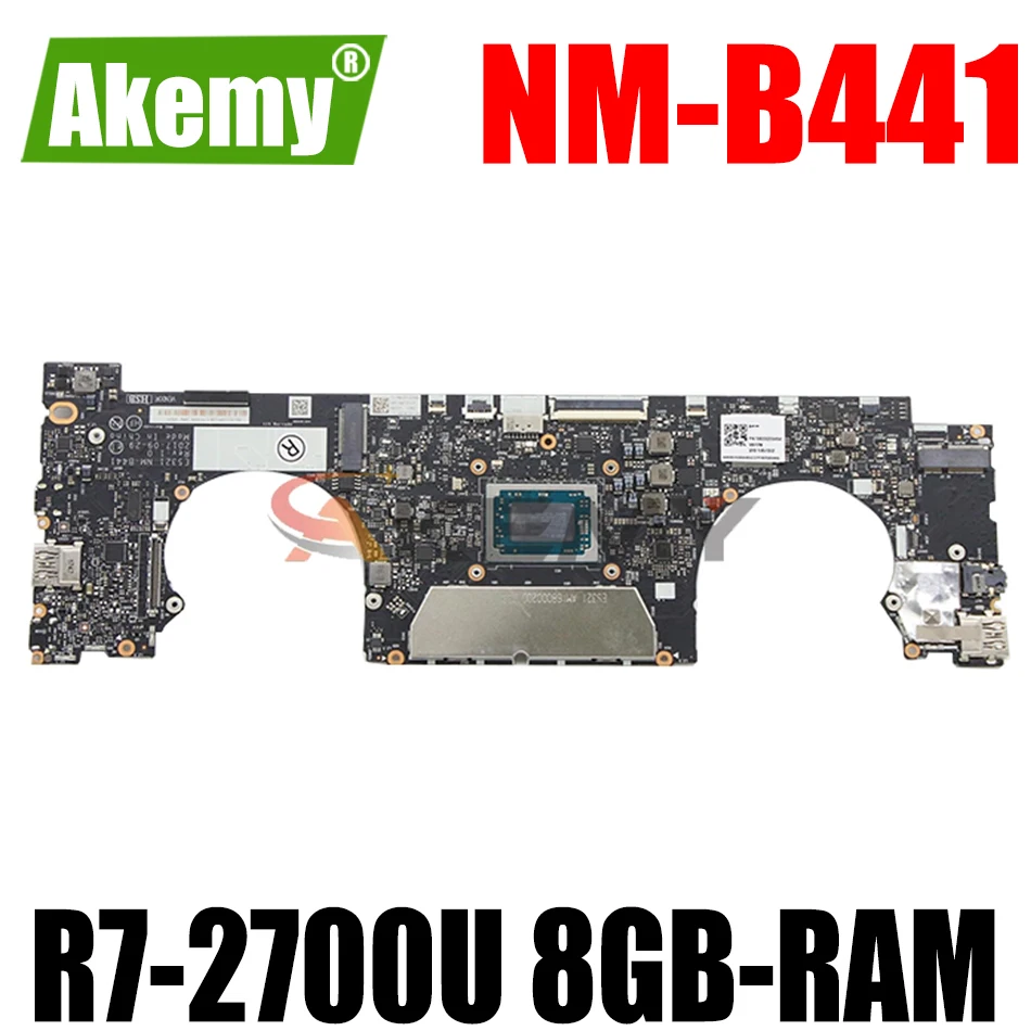 

5B20Q59412 For Lenovo IdeaPad 720S-13ARR laptop motherboard With R7-2700U CPU 8GB-RAM ES321 NM-B441 100% fully tested