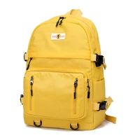 korean style canvas large capacity backpack for women student schoolbag simple mochilas for teenager girls boys travel bags