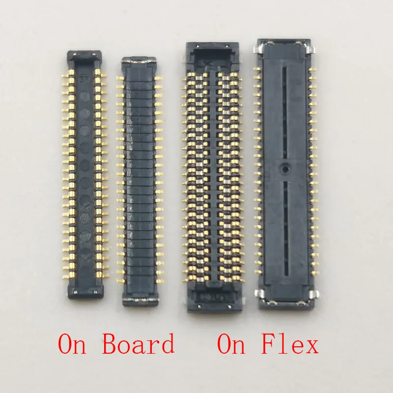 

5Pcs 48Pin LCD Display Screen Flex FPC Connector On Motherboard For Samsung Galaxy Note 5 N920/S7 Edge G935F/S6 Edge G925 A750F