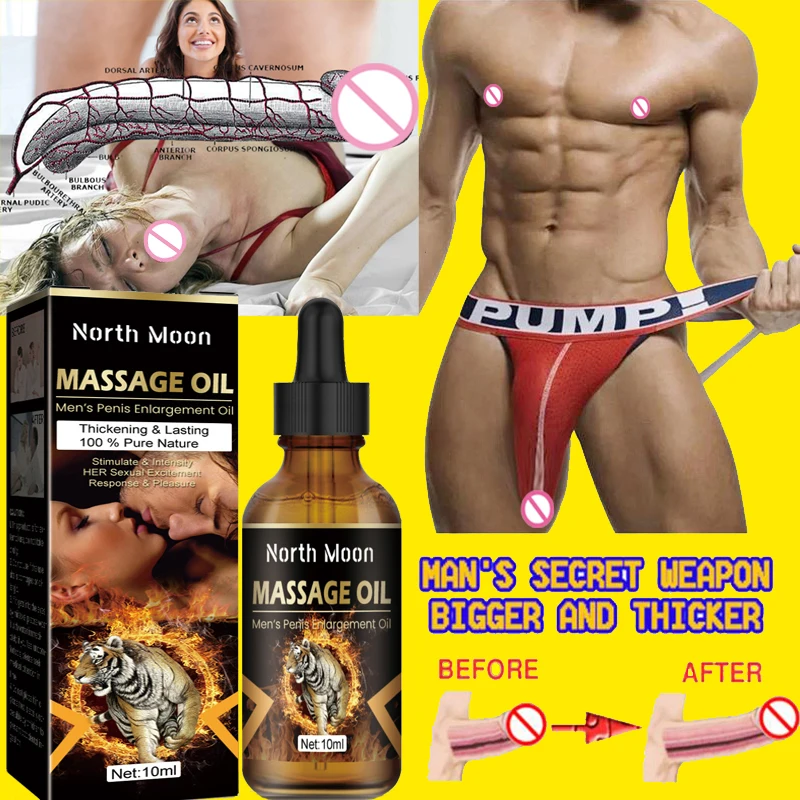 

Penis Growth Bigger Enlarger Essential Oil Penis Thickening Growth Man Massage Oil Cock Erection Enhance Big Dick Aldult Crazy